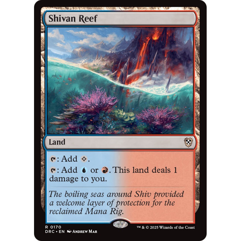 Shivan Reef [Aetherdrift Commander]