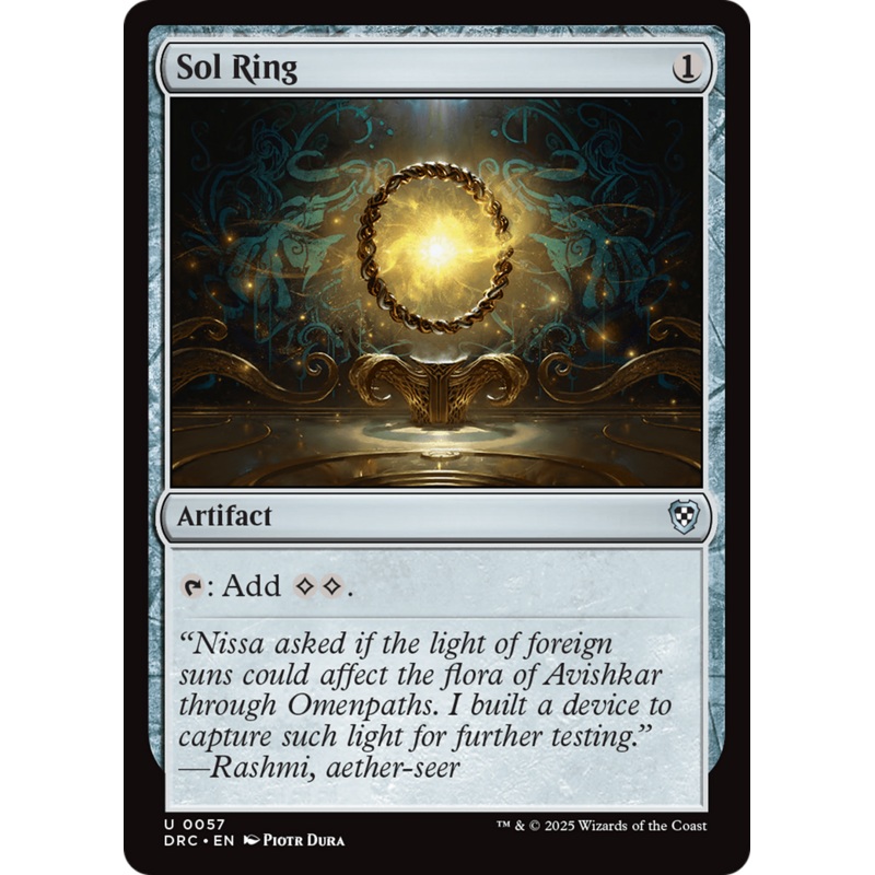Sol Ring (0057) [Aetherdrift Commander]