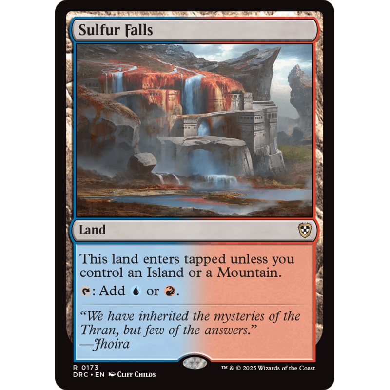 Sulfur Falls [Aetherdrift Commander]