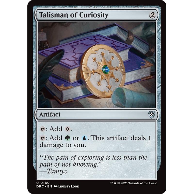 Talisman of Curiosity [Aetherdrift Commander]