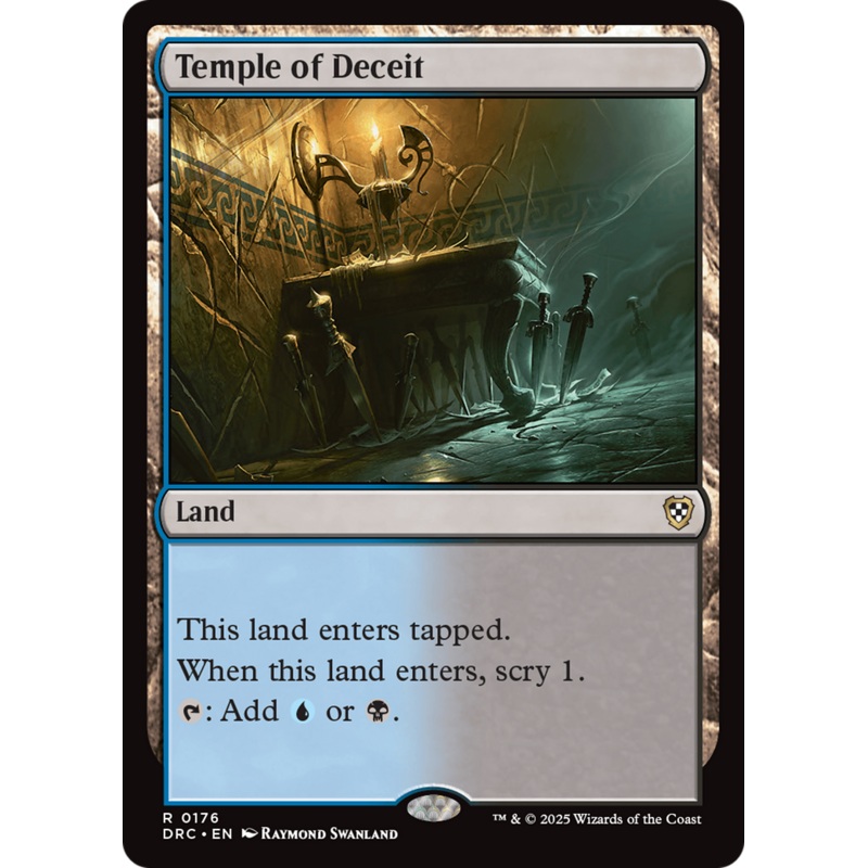 Temple of Deceit [Aetherdrift Commander]