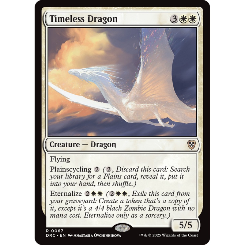 Timeless Dragon [Aetherdrift Commander]