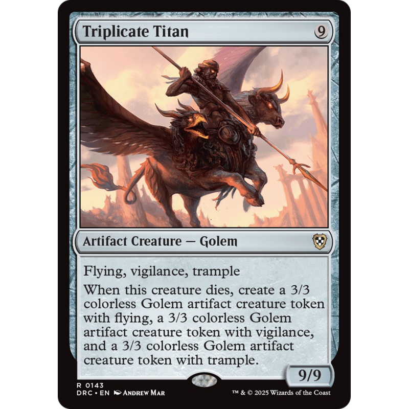 Triplicate Titan [Aetherdrift Commander]