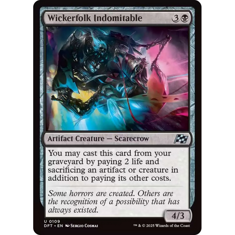 Wickerfolk Indomitable [Aetherdrift]