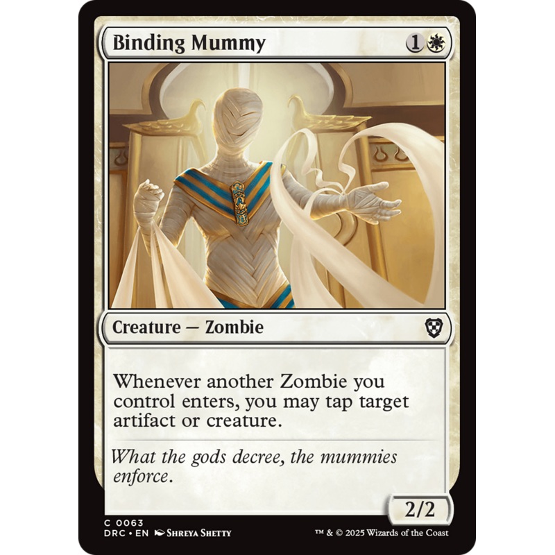 Binding Mummy [Aetherdrift Commander]