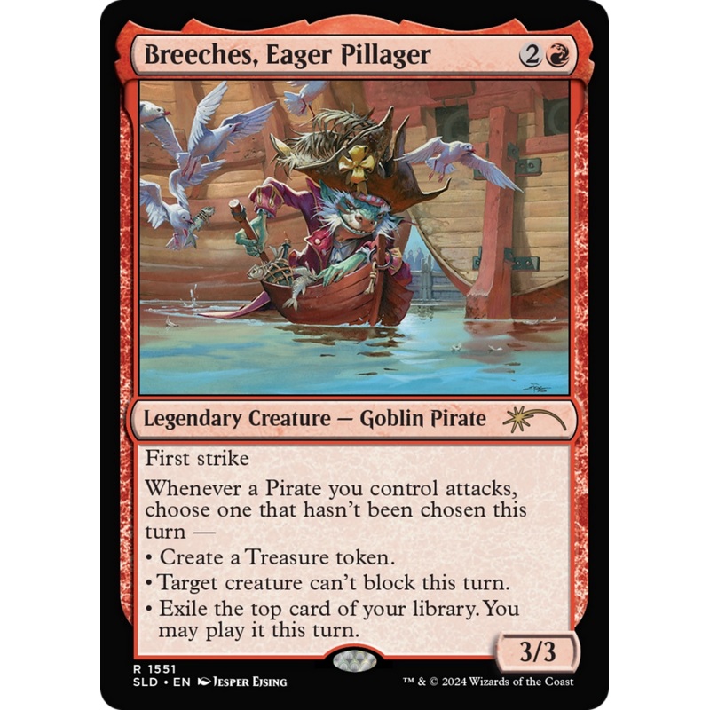 Breeches, Eager Pillager [Secret Lair Drop Series]