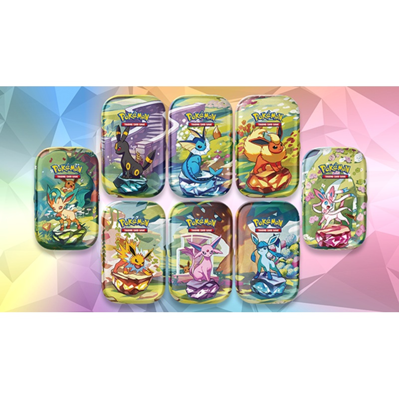 Pokmon TCG | Scarlet & Violet: Prismatic Evolutions - Mini Tins  **In-Store Pick-Up and Purchase Only**