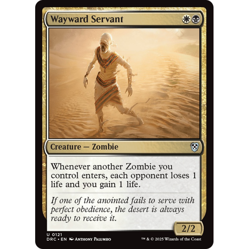 Wayward Servant [Aetherdrift Commander]