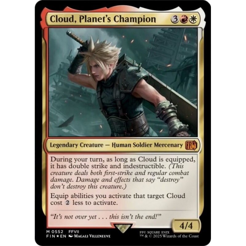 Cloud, Planet's Champion [FINAL FANTASY]
