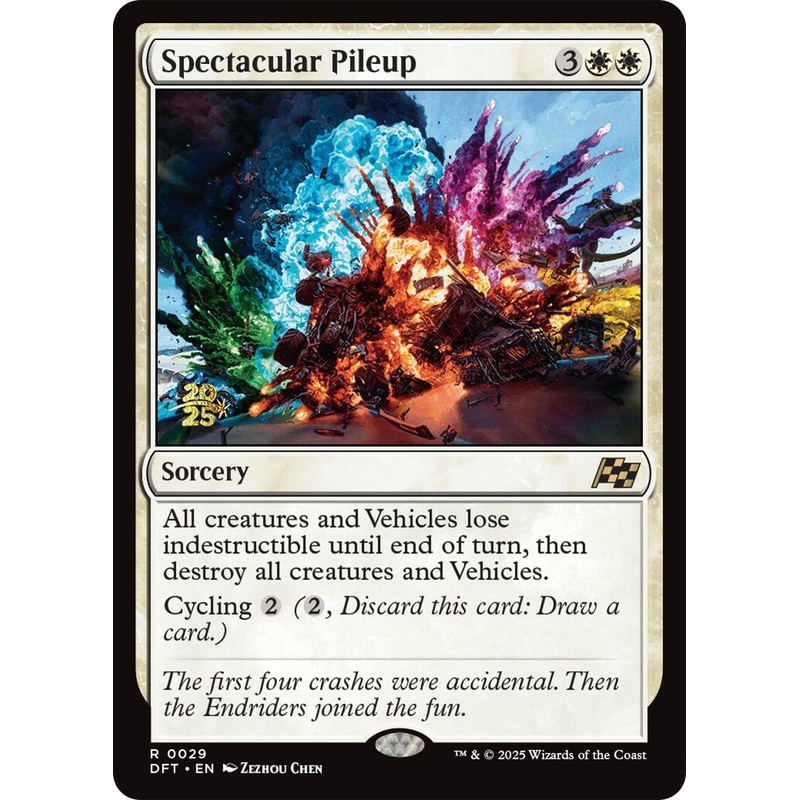 Spectacular Pileup [Aetherdrift Prerelease Promos]