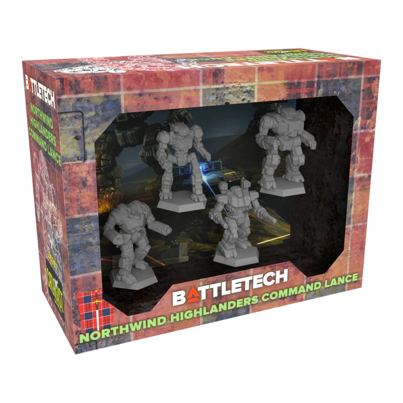 BattleTech: Miniature Force Pack - Northwind Highlanders Command Lance