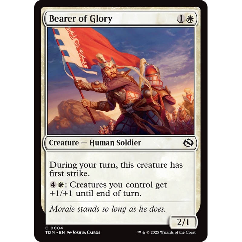 Bearer of Glory [Tarkir: Dragonstorm]