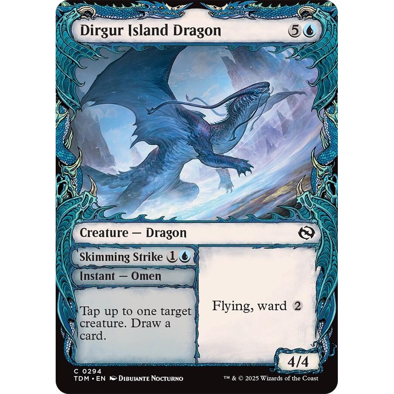 Dirgur Island Dragon (Showcase) [Tarkir: Dragonstorm]