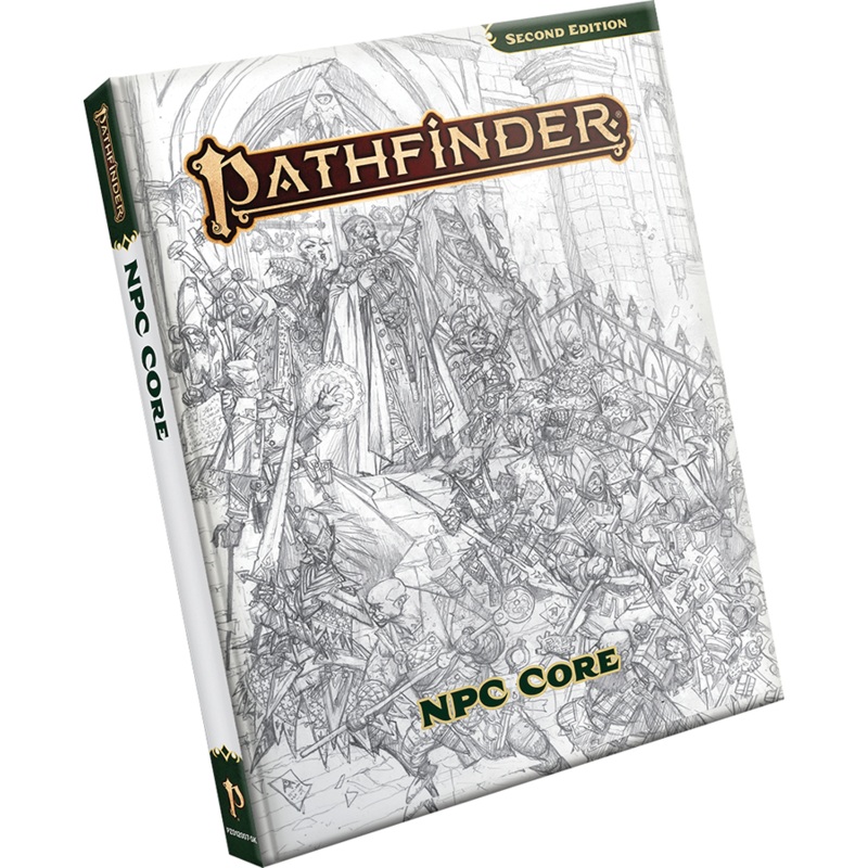 Pathfinder RPG (P2): NPC Core - Sketch Cover Edition [Hardcover]