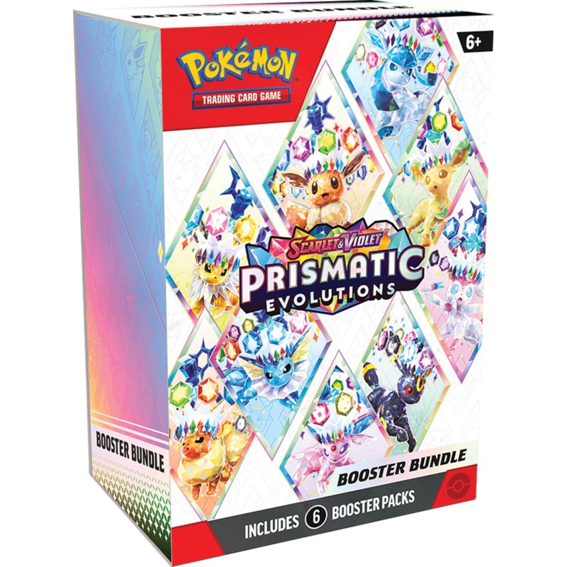 Pokmon TCG | Scarlet & Violet: Prismatic Evolutions - Booster Bundle **In-Store Pick-Up and Purchase Only**
