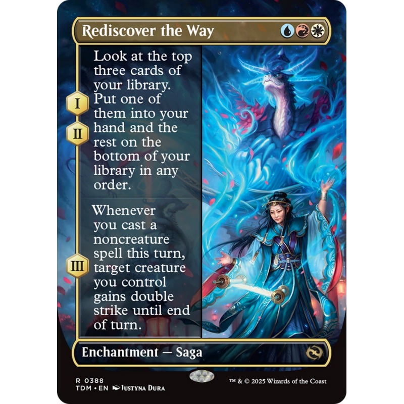 Rediscover the Way (Borderless) [Tarkir: Dragonstorm]