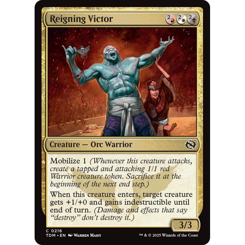 Reigning Victor [Tarkir: Dragonstorm]