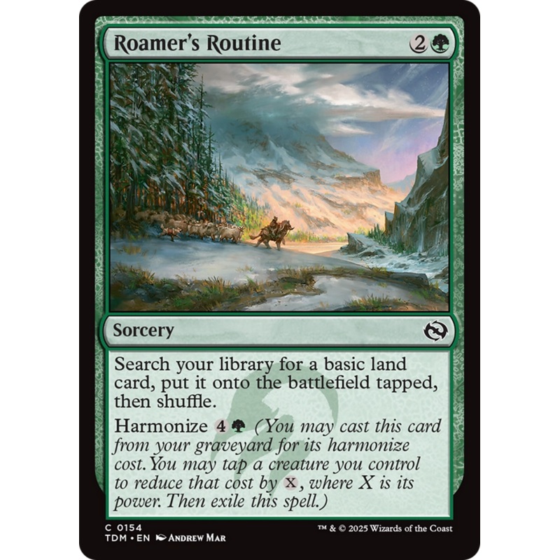 Roamer's Routine [Tarkir: Dragonstorm]