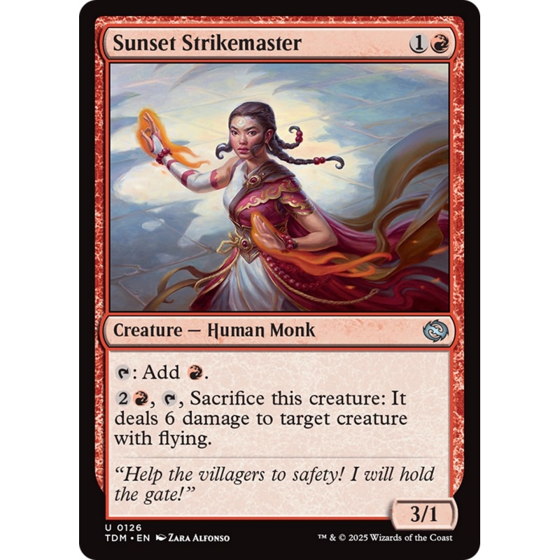 Sunset Strikemaster [Tarkir: Dragonstorm]