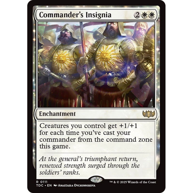Commander's Insignia [Tarkir: Dragonstorm Commander]