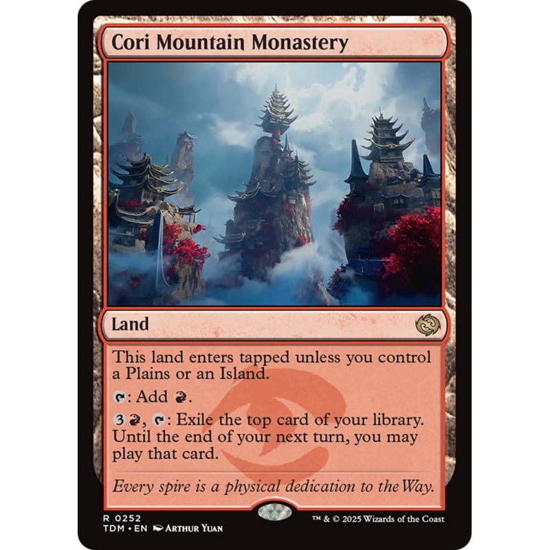 Cori Mountain Monastery [Tarkir: Dragonstorm]