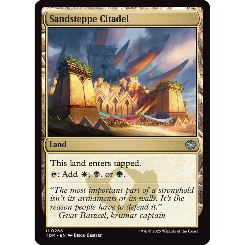 Sandsteppe Citadel [Tarkir: Dragonstorm]