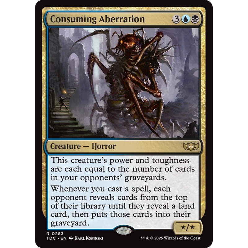 Consuming Aberration [Tarkir: Dragonstorm Commander]