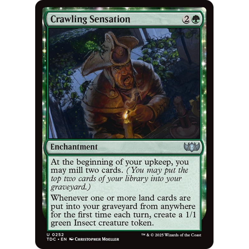 Crawling Sensation [Tarkir: Dragonstorm Commander]