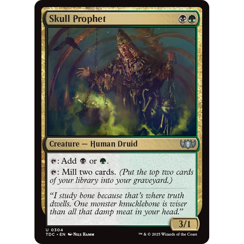 Skull Prophet [Tarkir: Dragonstorm Commander]