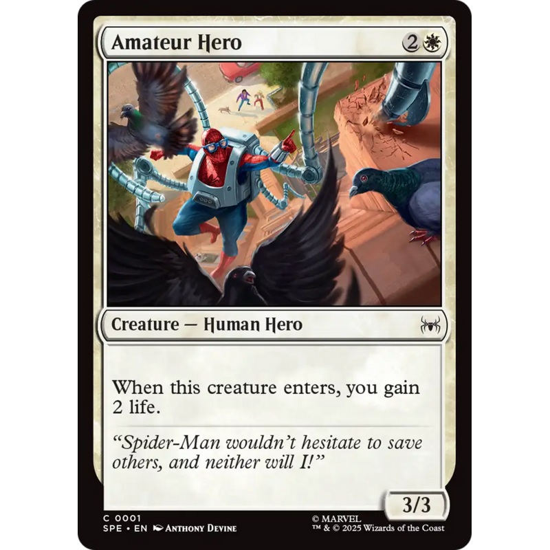 Amateur Hero [Marvel's Spider-Man: Eternal-Legal]