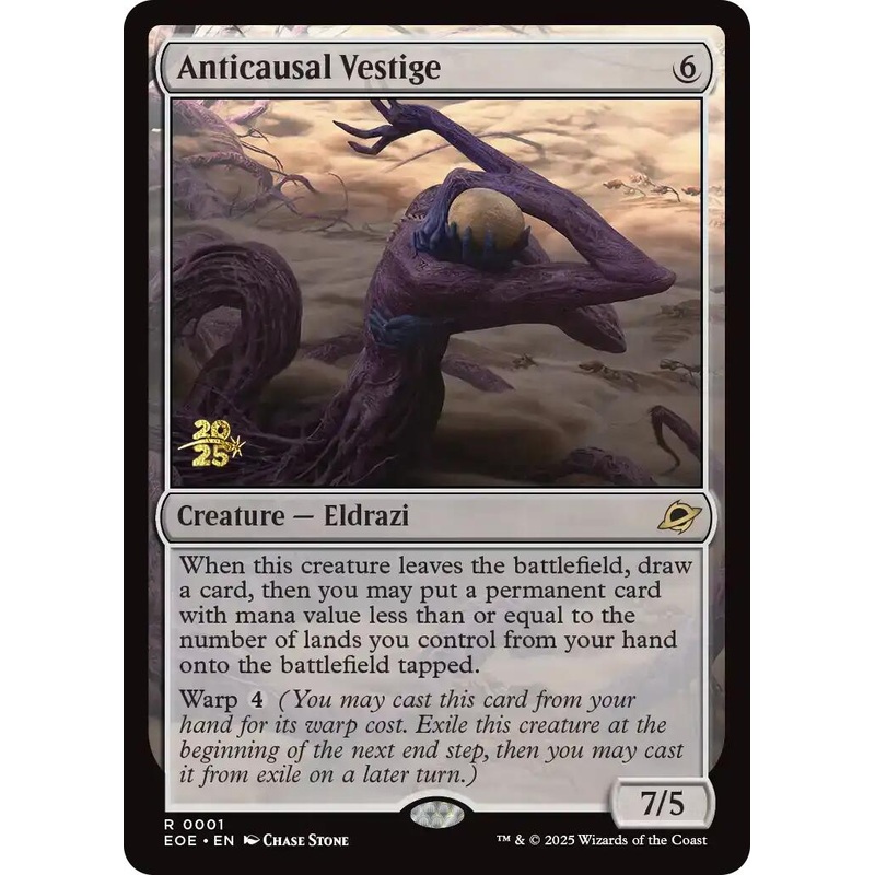 Anticausal Vestige [Edge of Eternities Prerelease Promos]