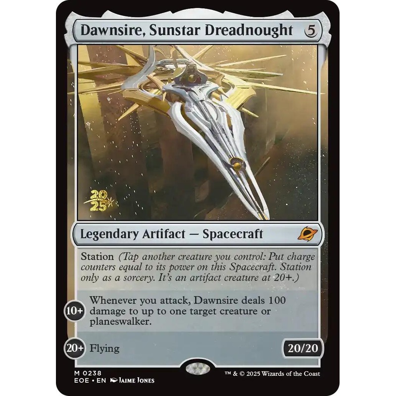Dawnsire, Sunstar Dreadnought [Edge of Eternities Prerelease Promos]