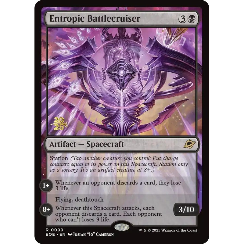 Entropic Battlecruiser [Edge of Eternities Prerelease Promos]