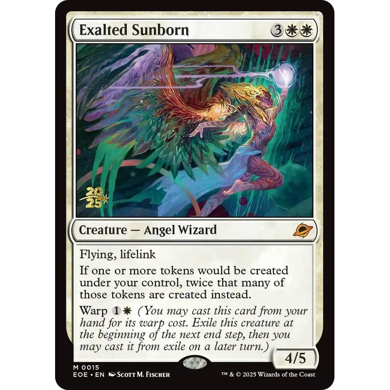 Exalted Sunborn [Edge of Eternities Prerelease Promos]