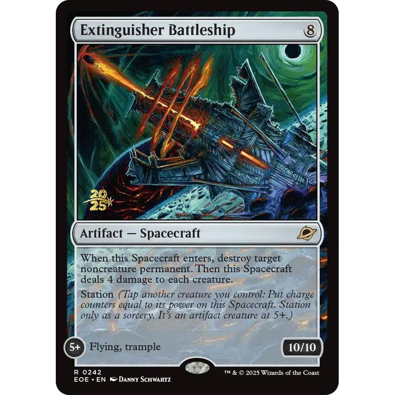 Extinguisher Battleship [Edge of Eternities Prerelease Promos]