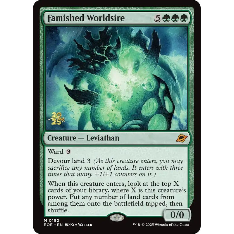 Famished Worldsire [Edge of Eternities Prerelease Promos]