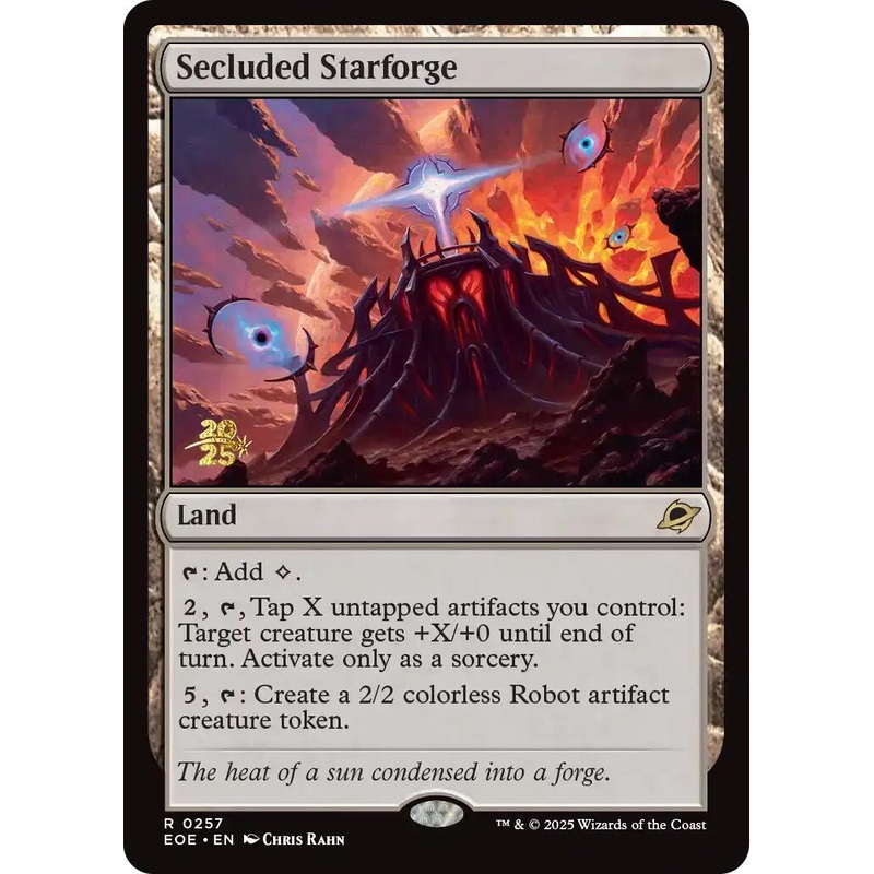 Secluded Starforge [Edge of Eternities Prerelease Promos]