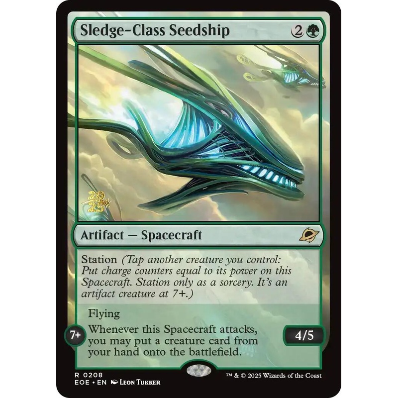 Sledge-Class Seedship [Edge of Eternities Prerelease Promos]