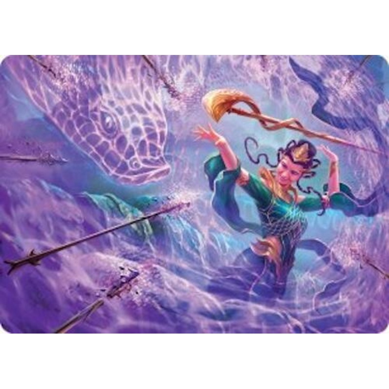 Snakeskin Veil Art Card (19/54) [Tarkir: Dragonstorm Art Series]