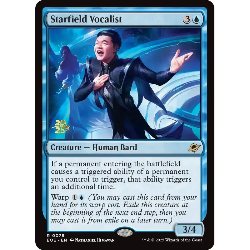 Starfield Vocalist [Edge of Eternities Prerelease Promos]