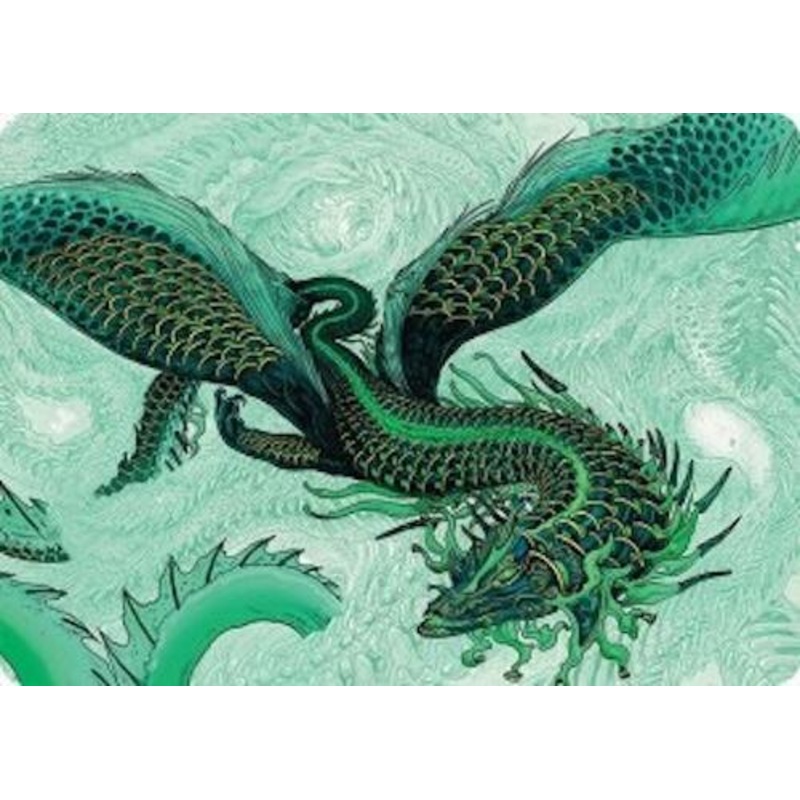 Teval, Arbiter of Virtue Art Card (38/54) [Tarkir: Dragonstorm Art Series]