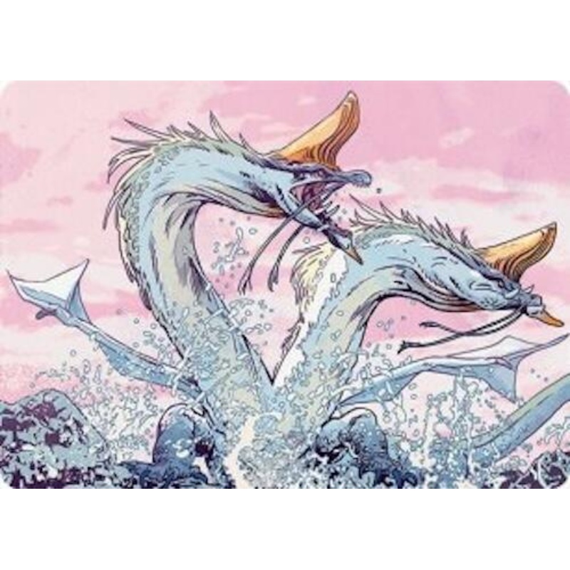 Twinmaw Stormbrood Art Card (39/54) [Tarkir: Dragonstorm Art Series]