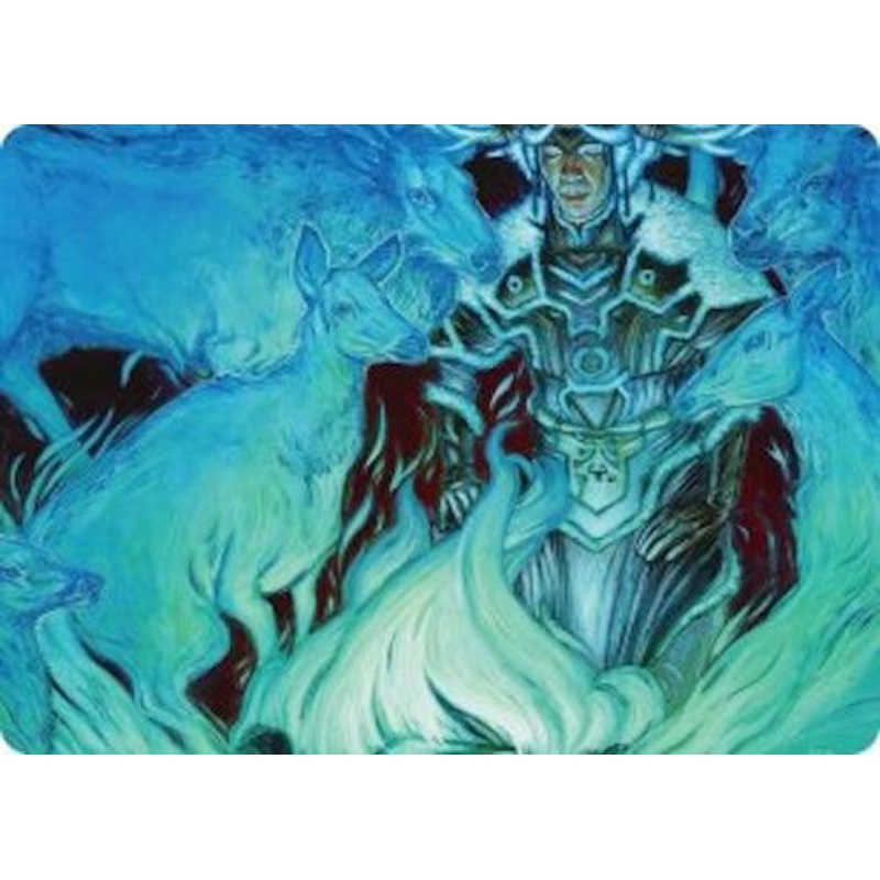 Unending Whisper Art Card (9/54) [Tarkir: Dragonstorm Art Series]