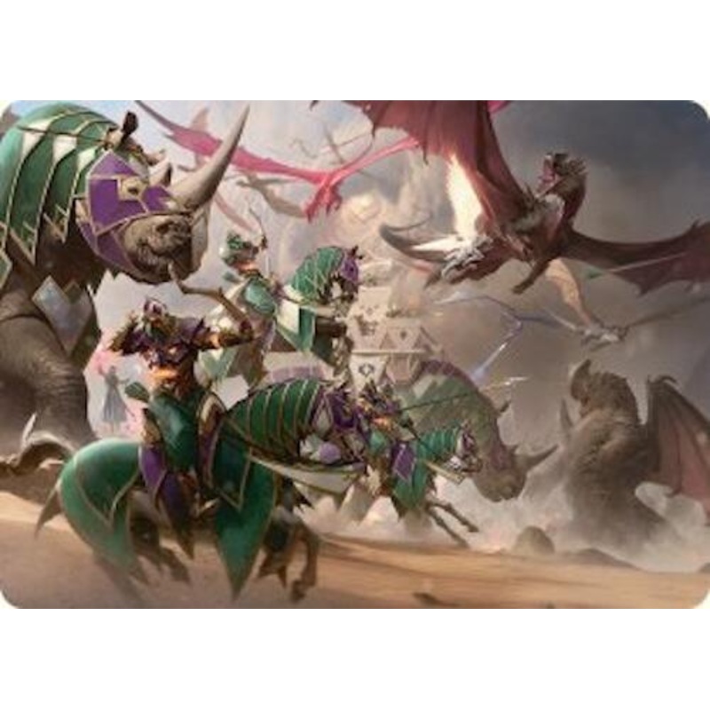 United Battlefront Art Card (5/54) [Tarkir: Dragonstorm Art Series]