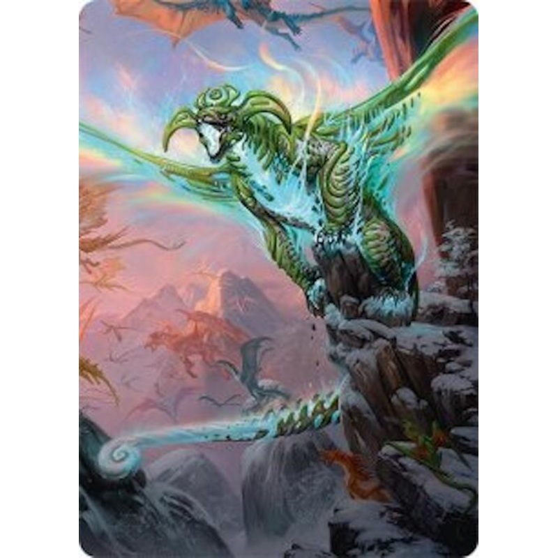 Ureni of the Unwritten Art Card (51/54) [Tarkir: Dragonstorm Art Series]