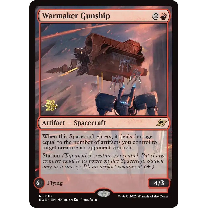 Warmaker Gunship [Edge of Eternities Prerelease Promos]