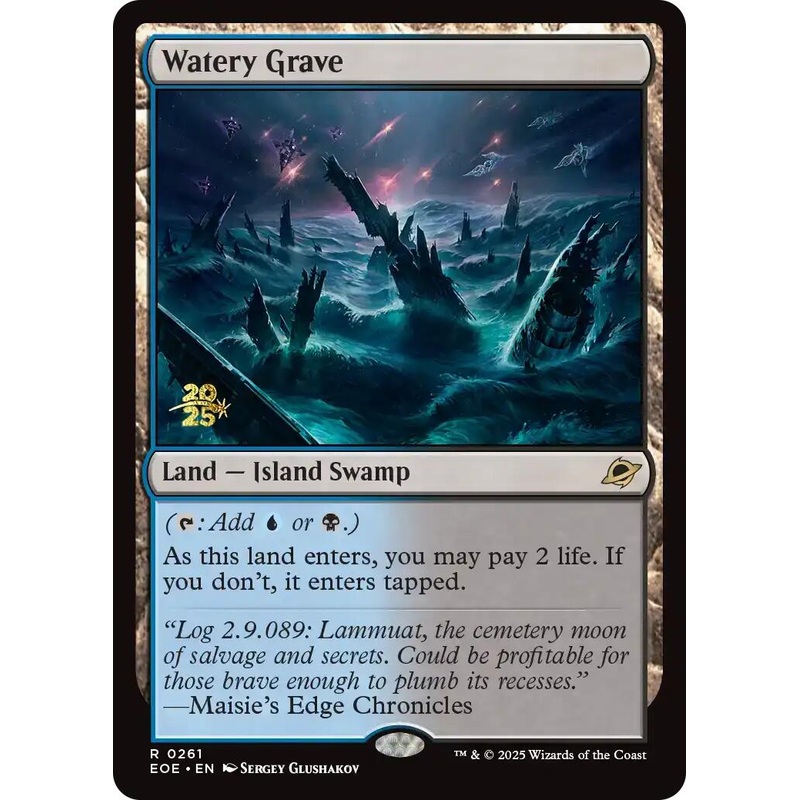 Watery Grave [Edge of Eternities Prerelease Promos]