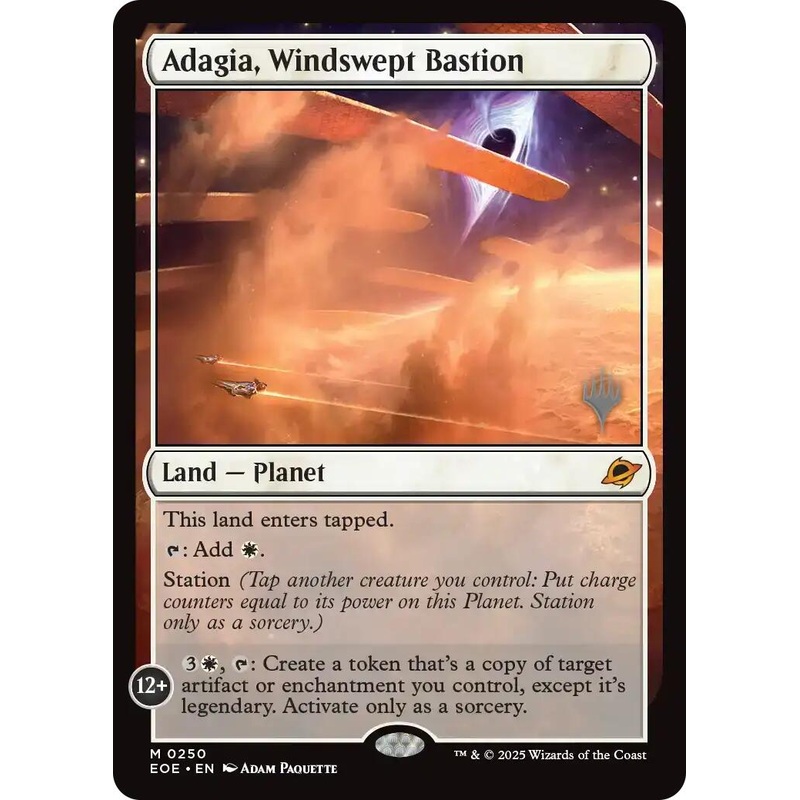Adagia, Windswept Bastion [Edge of Eternities Promo Pack]