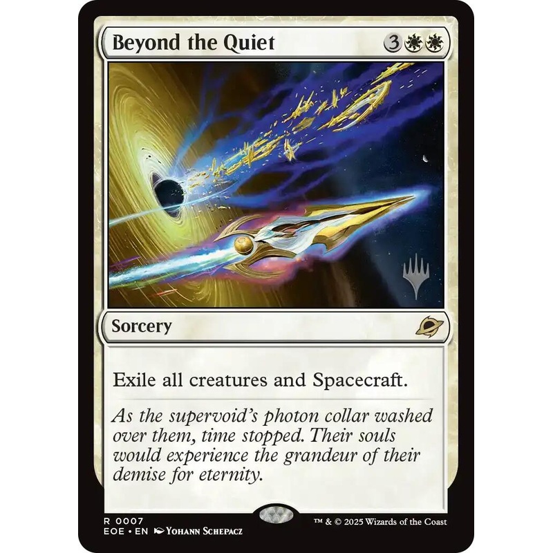 Beyond the Quiet [Edge of Eternities Promo Pack]