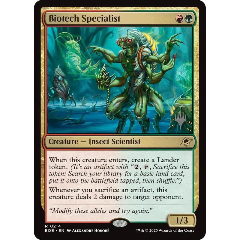 Biotech Specialist [Edge of Eternities Promo Pack]